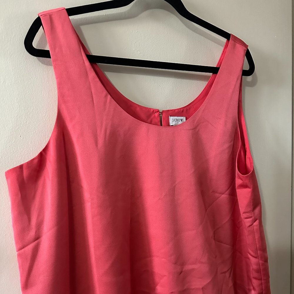 JCrew Lined Tank EUC